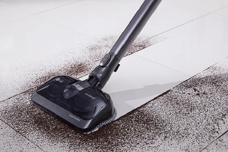 智慧雙旋濕拖吸頭