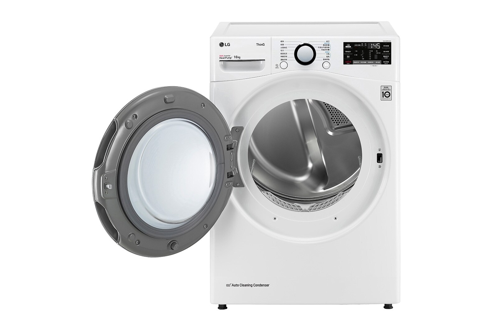 LG 洗乾衣機堆疊／蒸洗脫18公斤 除濕式乾衣16公斤 (冰磁白), FD18WPT
