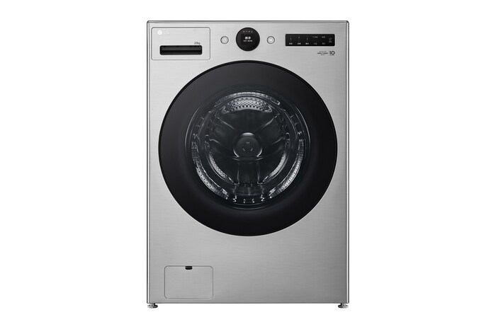 20公斤滾筒洗衣機|星辰銀|AI DD™ 蒸洗脫, WD-S20FS 正視圖