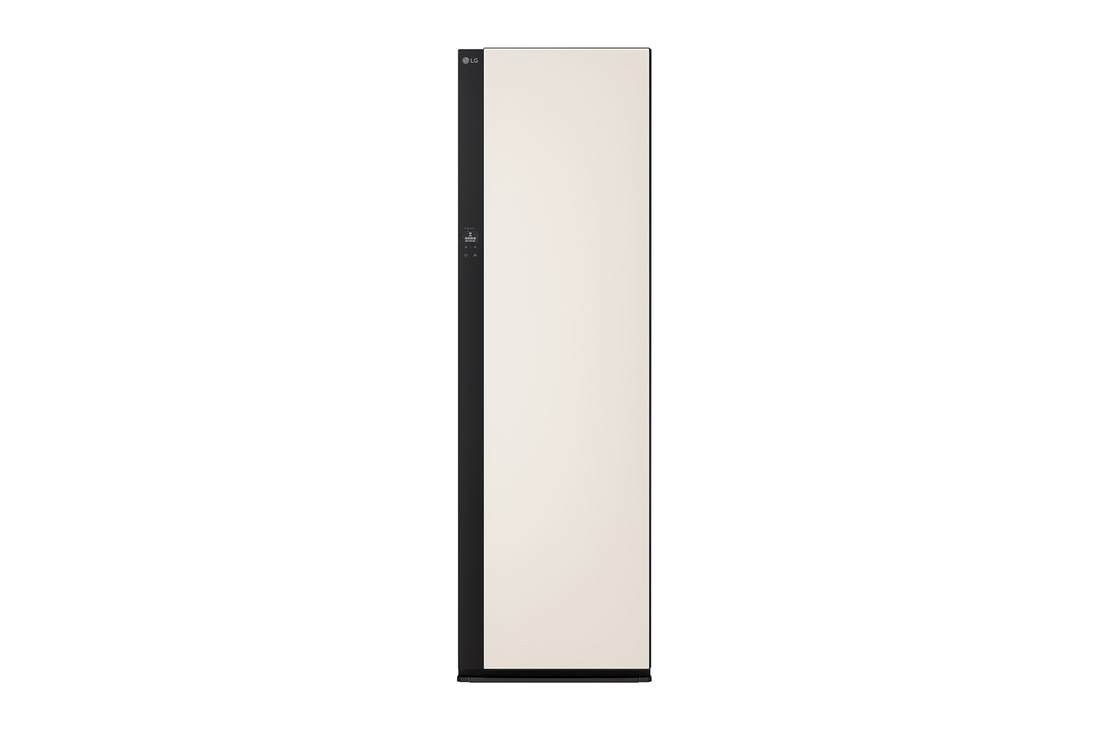 五件組 Styler®Objet Collection 蒸氣電子衣櫥第二代｜雪霧白｜手持蒸氣掛燙機款, R723SB 正視圖