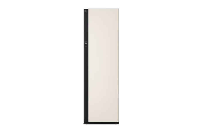 五件組 Styler®Objet Collection 蒸氣電子衣櫥第二代|雪霧白|手持蒸氣掛燙機款, R723SB 正視圖