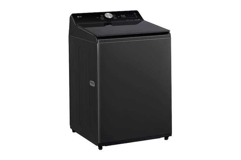 直立式洗衣機的左側視圖