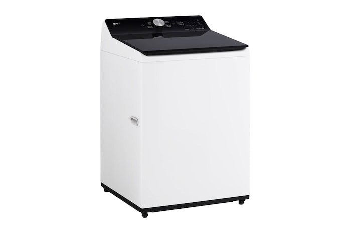 直立式洗衣機的左側視圖