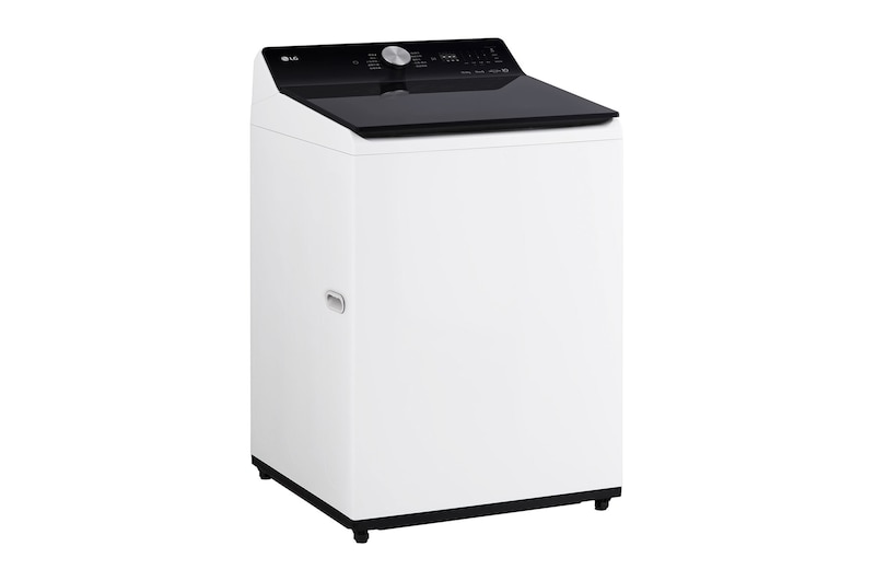 直立式洗衣機的左側視圖