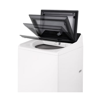 機蓋打開狀態的左側透視圖