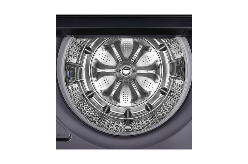 WTTD20HG.WR100VB 直立式洗衣機的機蓋關閉過程，展現平滑緩慢的關蓋設計。