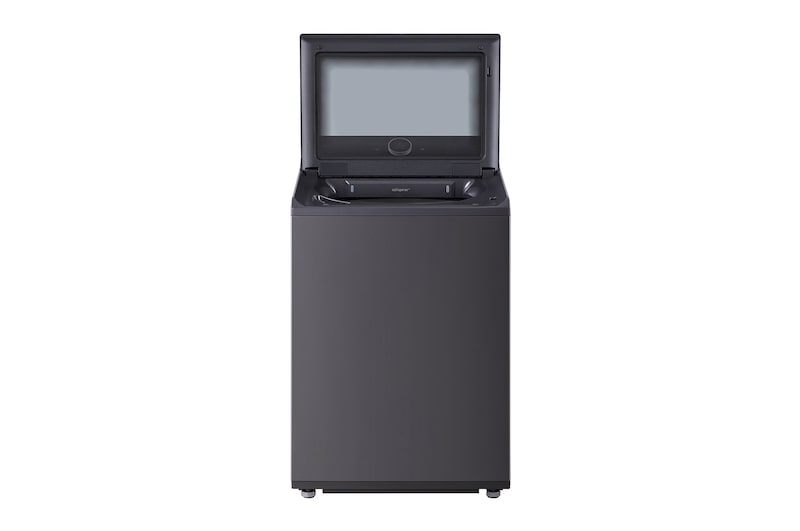 機蓋開啟的正視圖