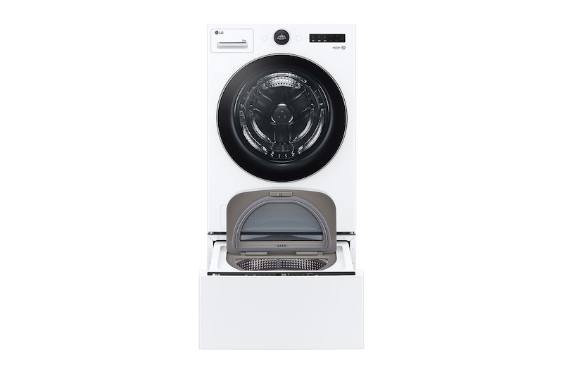 LG 洗22+2.5公斤 TWINWash 雙能洗｜冰瓷白｜蒸洗脫, TW22FWPT.S250HW