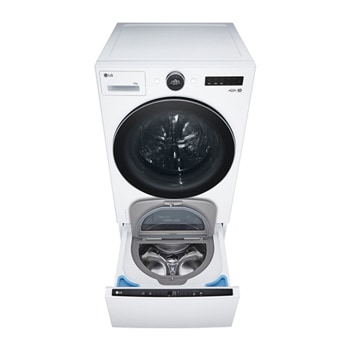 LG 洗22+2.5公斤 TWINWash 雙能洗｜冰瓷白｜蒸洗脫, TW22FWPT.S250HW