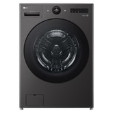 22公斤 WashCombo™ AI 熱泵滾筒洗衣機｜熱泵除濕 |尊爵黑｜AI DD™ 蒸洗脫烘  