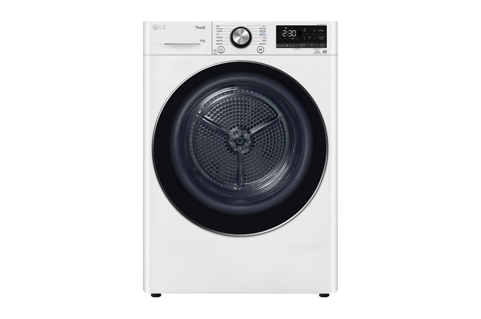 LG 洗乾衣機堆疊｜蒸洗脫烘13公斤+熱泵除濕乾衣10公斤｜冰瓷白, WDS13VEW.WR100VW