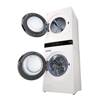 LG WashTower™ 左側視圖