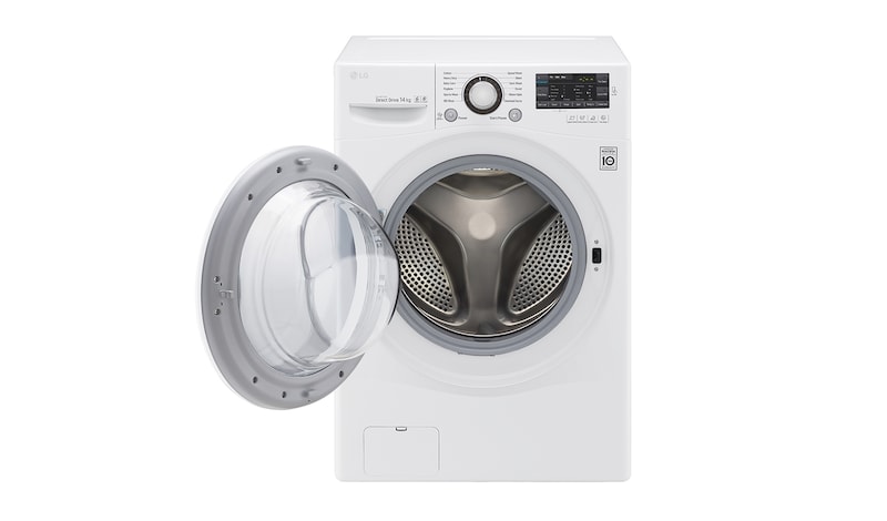 LG WiFi DD直驅變頻 滾筒洗衣機 炫麗白 / 14公斤洗衣容量, 8公斤烘衣容量, F2514DTGW