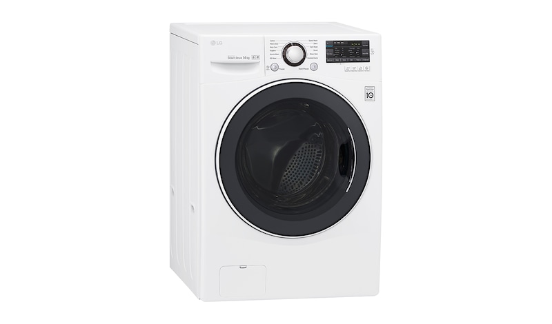 LG WiFi DD直驅變頻 滾筒洗衣機 炫麗白 / 14公斤洗衣容量, 8公斤烘衣容量, F2514DTGW