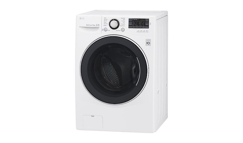 LG WiFi DD直驅變頻 滾筒洗衣機 炫麗白 / 14公斤洗衣容量, 8公斤烘衣容量, F2514DTGW