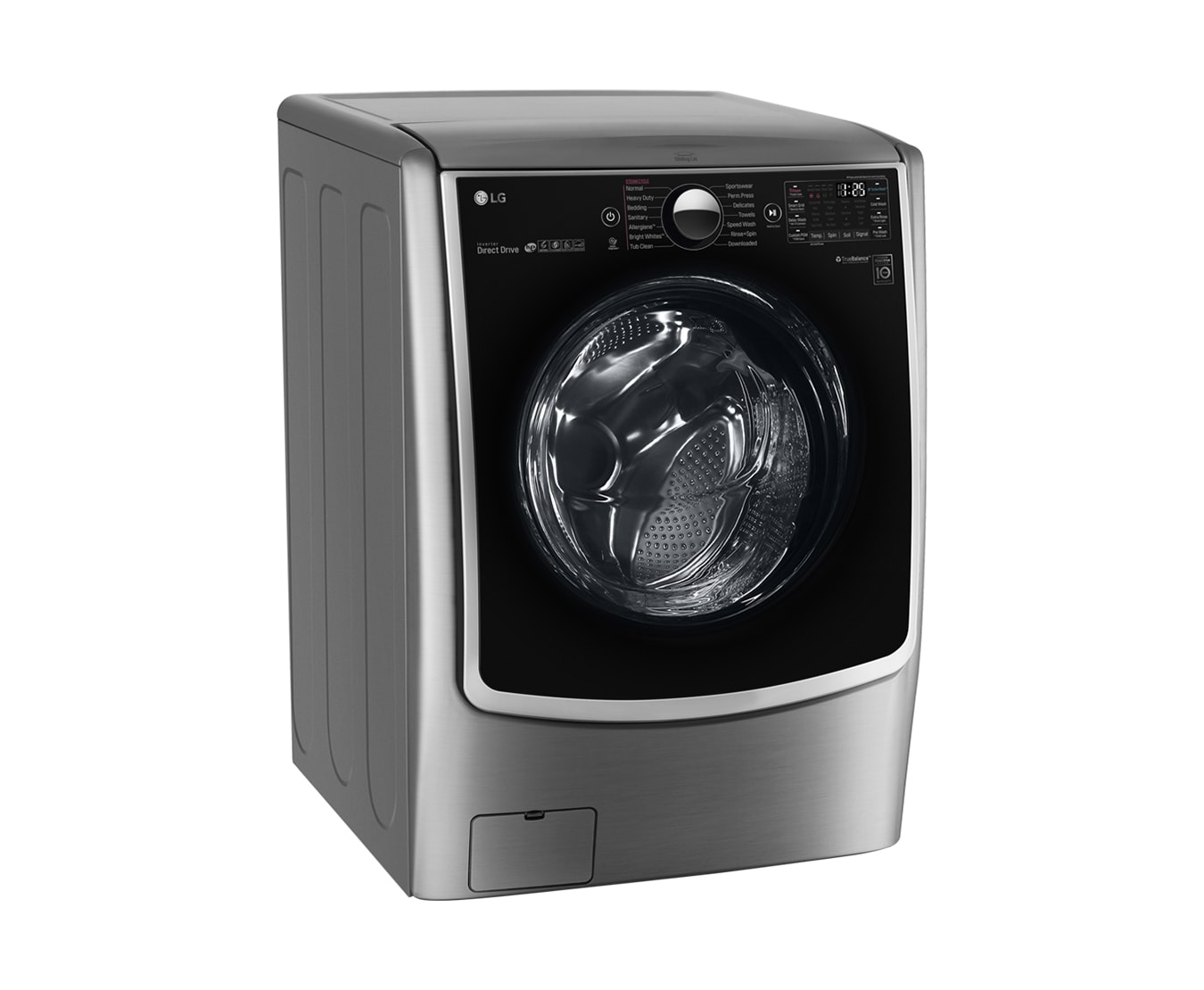 LG 6 Motion DD直驅變頻 蒸氣滾筒洗衣機 典雅銀 / 21公斤, F2721STWV