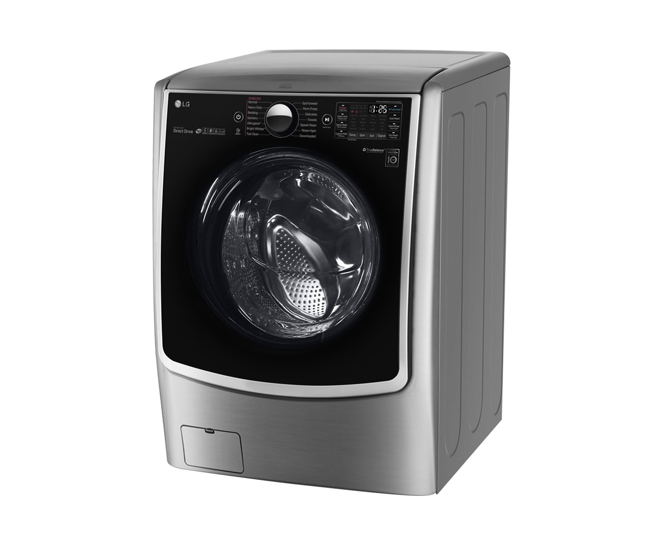 LG 6 Motion DD直驅變頻 蒸氣滾筒洗衣機 典雅銀 / 21公斤, F2721STWV