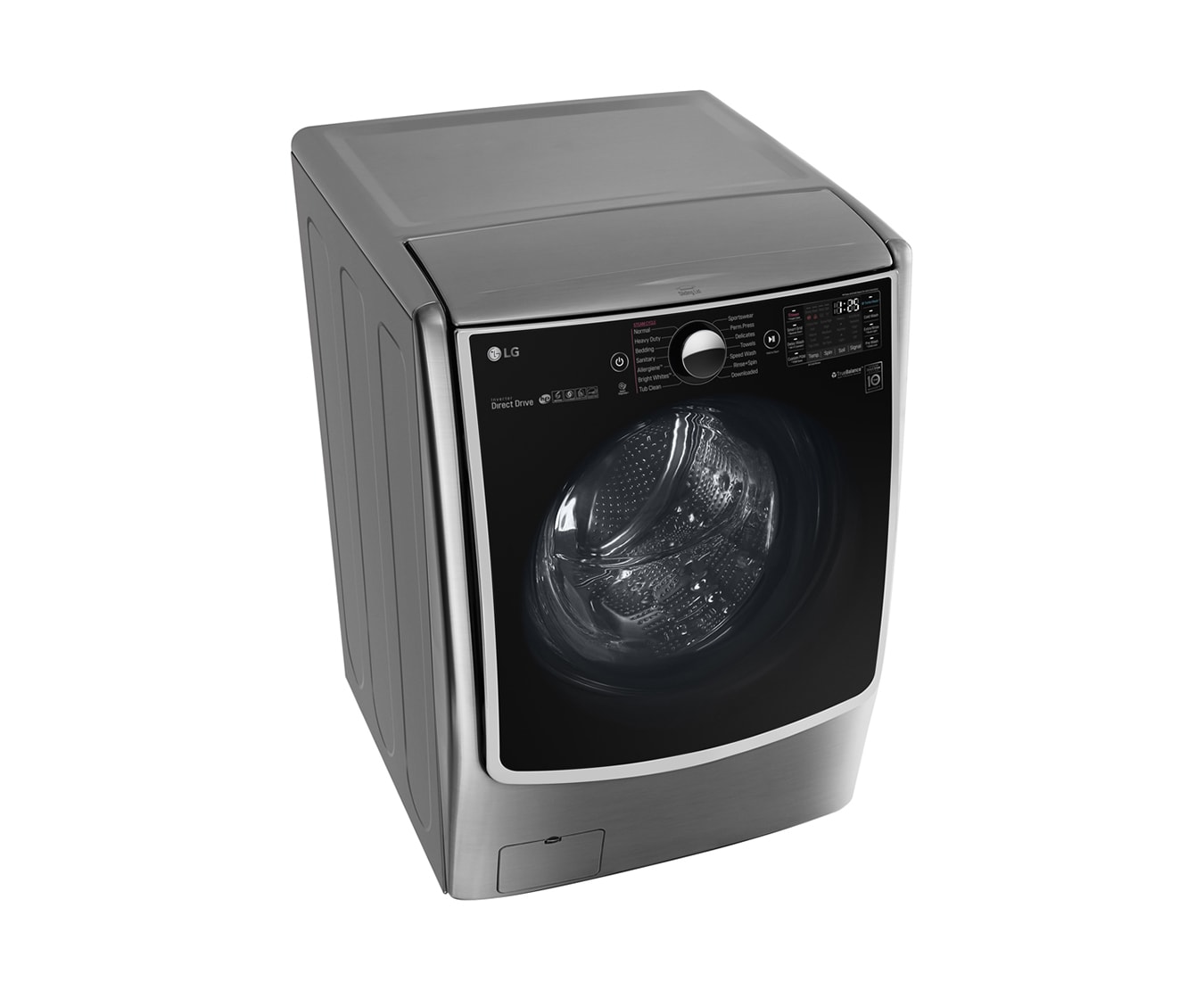 LG 6 Motion DD直驅變頻 蒸氣滾筒洗衣機 典雅銀 / 21公斤, F2721STWV