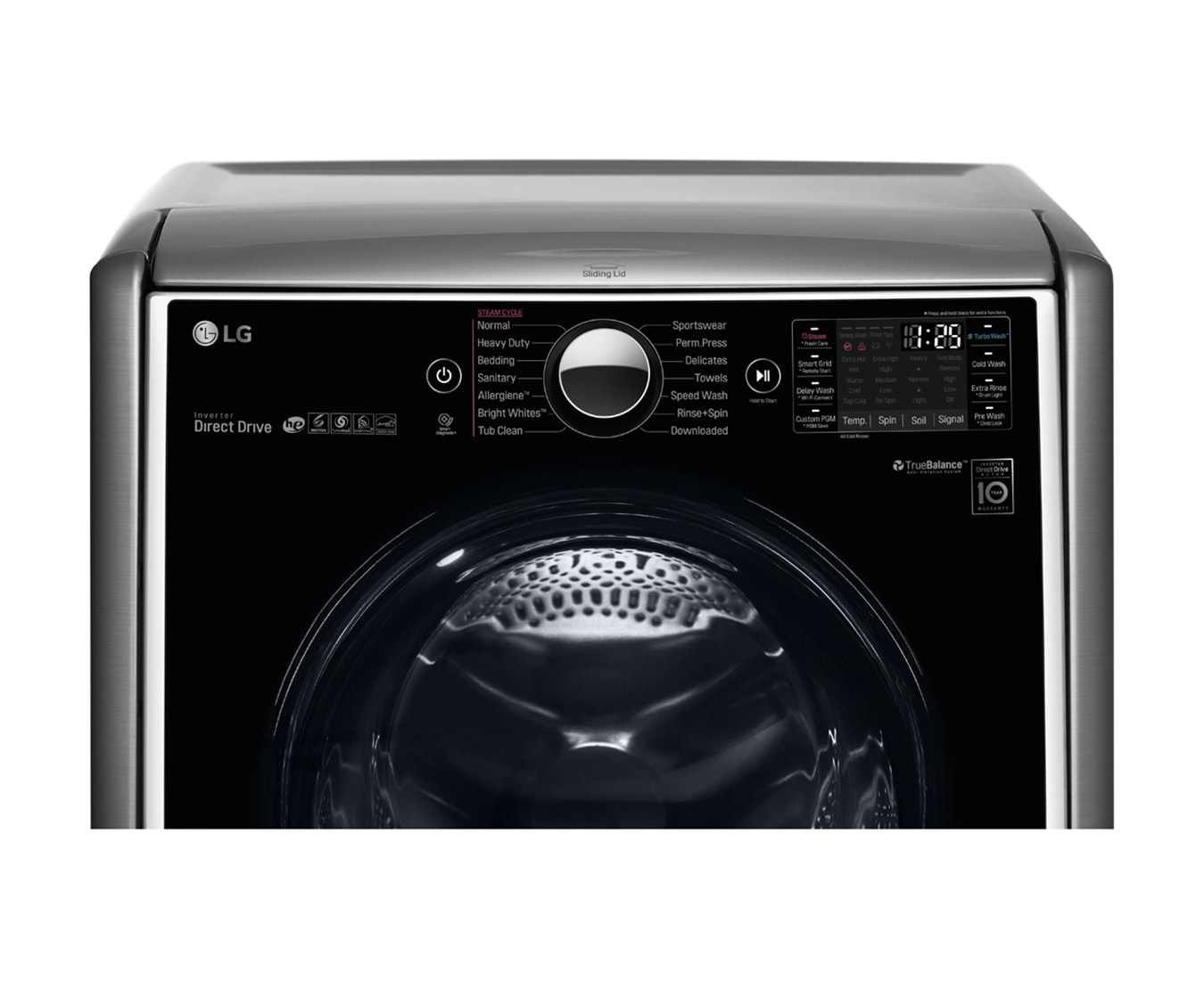 LG 6 Motion DD直驅變頻 蒸氣滾筒洗衣機 典雅銀 / 21公斤, F2721STWV