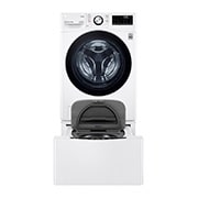 LG 洗15+2公斤 TWINWash 雙能洗｜冰瓷白｜蒸洗脫, TW15WPT.200AHW