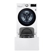 LG 洗15+2公斤 TWINWash 雙能洗｜冰瓷白｜蒸洗脫烘, TW15DPT.200AHW