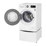 LG 洗10.5+2公斤 TWINWash 雙能洗｜冰瓷白｜蒸洗脫, TW105WPT.200HW