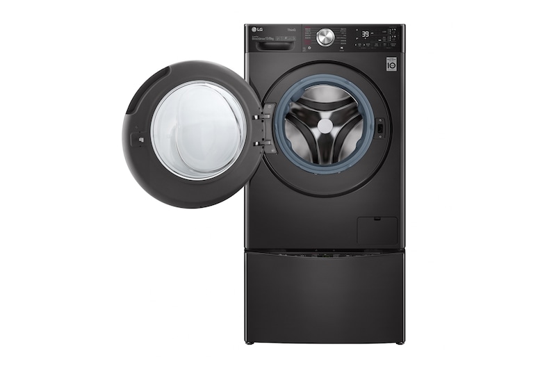 LG 洗13+2公斤 TWINWash 雙能洗｜尊爵黑｜蒸洗脫烘, TW13APT