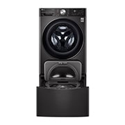 LG 洗13+2公斤 TWINWash 雙能洗｜尊爵黑｜蒸洗脫烘, TW13APT