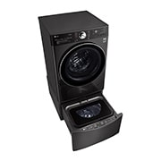 LG 洗13+2公斤 TWINWash 雙能洗｜尊爵黑｜蒸洗脫烘, TW13APT