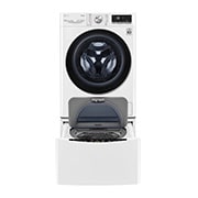 LG 洗13+2公斤 TWINWash 雙能洗｜冰瓷白｜蒸洗脫, TW13BPT