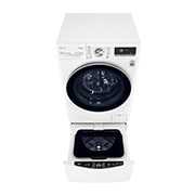 LG 洗13+2公斤 TWINWash 雙能洗｜冰瓷白｜蒸洗脫, TW13BPT