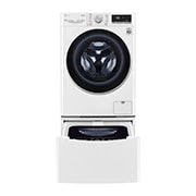 LG 洗13+2公斤 TWINWash 雙能洗｜冰瓷白｜蒸洗脫烘, TW13CPT