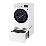 LG 洗13+2公斤 TWINWash 雙能洗｜冰瓷白｜蒸洗脫烘, TW13CPT