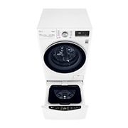 LG 洗13+2公斤 TWINWash 雙能洗｜冰瓷白｜蒸洗脫烘, TW13CPT