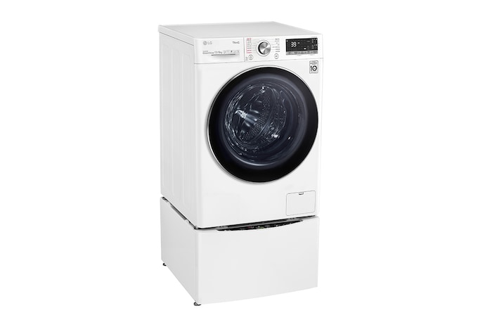 LG 洗13+2公斤 TWINWash 雙能洗｜冰瓷白｜蒸洗脫烘, TW13DPT