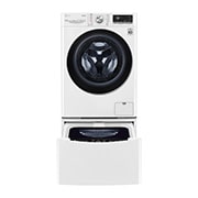 LG 洗13+2公斤 TWINWash 雙能洗｜冰瓷白｜蒸洗脫烘, TW13DPT
