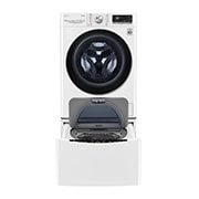 LG 洗13+2公斤 TWINWash 雙能洗｜冰瓷白｜蒸洗脫烘, TW13DPT