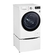 LG 洗13+2公斤 TWINWash 雙能洗｜冰瓷白｜蒸洗脫烘, TW13DPT