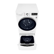 LG 洗13+2公斤 TWINWash 雙能洗｜冰瓷白｜蒸洗脫烘, TW13DPT