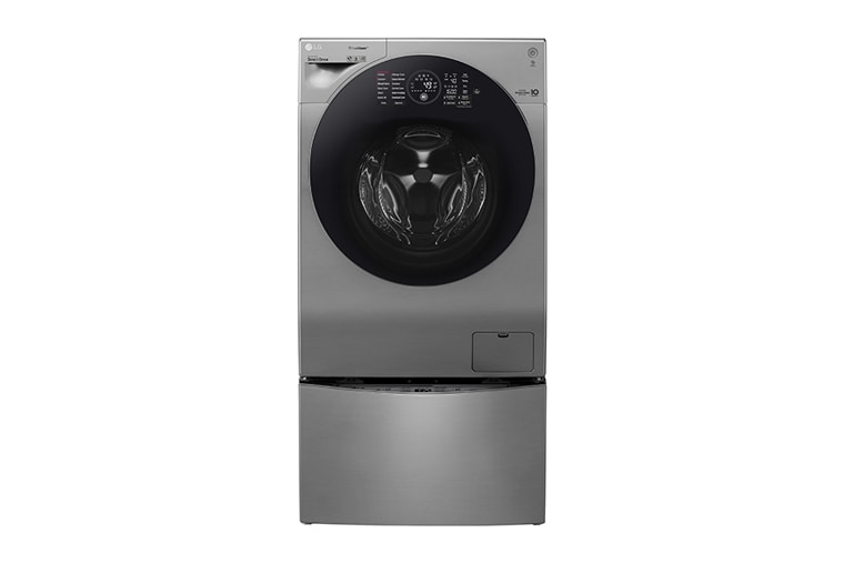 LG TWINWash™ 雙能洗 (蒸洗脫烘)｜12公斤+2公斤洗衣容量 (星辰銀), TW12VPT.200HV