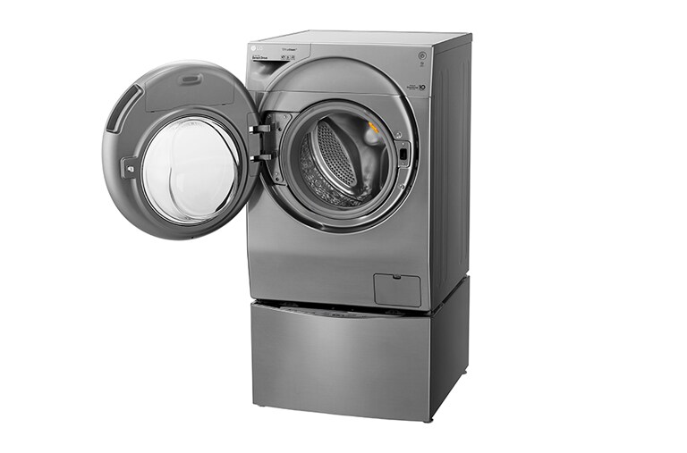 LG TWINWash™ 雙能洗 (蒸洗脫烘)｜12公斤+2公斤洗衣容量 (星辰銀), TW12VPT.200HV