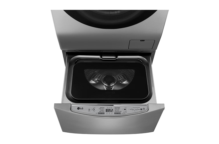 LG TWINWash™ 雙能洗 (蒸洗脫烘)｜12公斤+2公斤洗衣容量 (星辰銀), TW12VPT.200HV