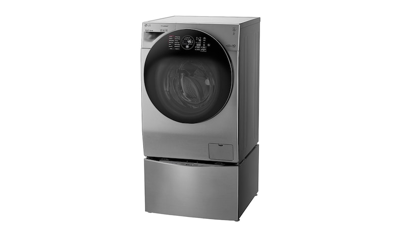 LG TWINWash™ 雙能洗 (蒸洗脫烘)｜12公斤+2公斤洗衣容量 (星辰銀), TW12VPT.200HV