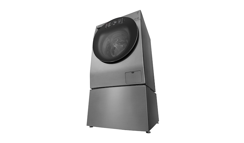 LG TWINWash™ 雙能洗 (蒸洗脫烘)｜12公斤+2公斤洗衣容量 (星辰銀), TW12VPT.200HV