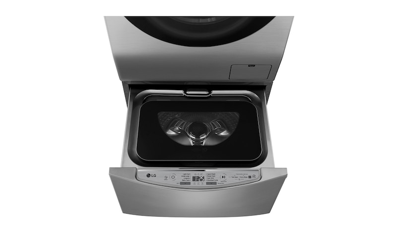 LG TWINWash™ 雙能洗 (蒸洗脫烘)｜12公斤+2公斤洗衣容量 (星辰銀), TW12VPT.200HV