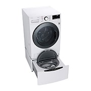 LG TWINWash™ 雙能洗 (蒸洗脫烘)｜17公斤+2.5公斤洗衣容量, TW17DPT.250HW