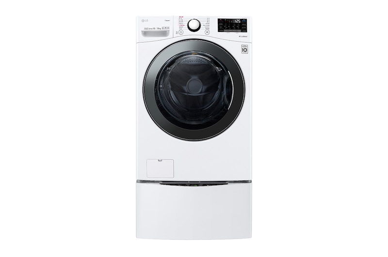 LG TWINWash™ 雙能洗 (蒸洗脫烘)|18公斤+2.5公斤洗衣容量, TW18DPT.250HW