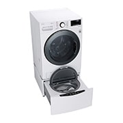LG TWINWash™ 雙能洗 (蒸洗脫烘)｜18公斤+2.5公斤洗衣容量, TW18DPT.250HW