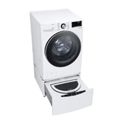 LG 洗18+2.5公斤 TWINWash 雙能洗｜冰瓷白｜蒸洗脫烘, TW18DWPT