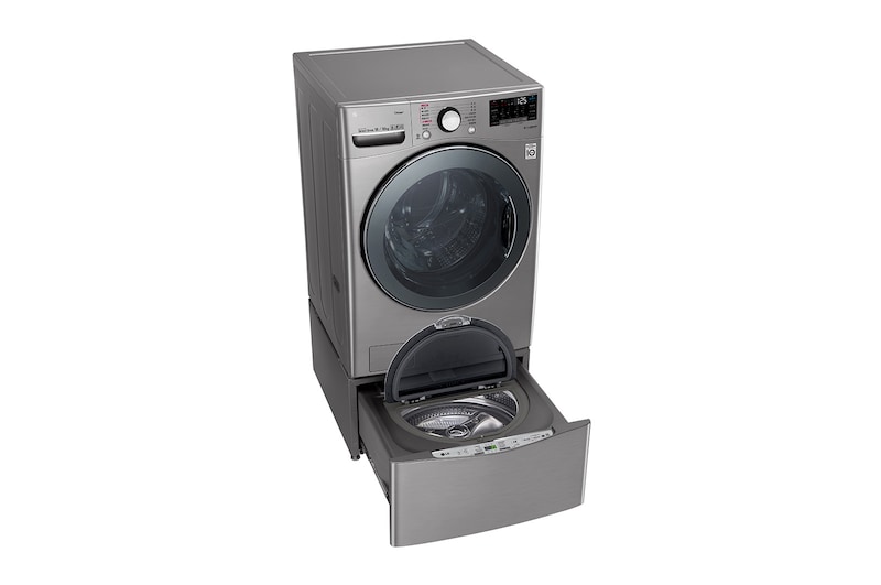LG TWINWash™ 雙能洗 (蒸洗脫烘)|18公斤+2.5公斤洗衣容量, TW18MPT.250HV